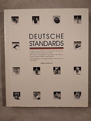 Bild des Verkufers fr Deutsche Standards. Produkte und Objekte in Deutschland, die als prominenter Teil fr das Ganze stehen. zum Verkauf von KULTur-Antiquariat