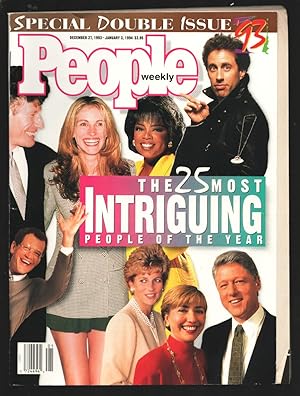 Seller image for People Weekly 12/27/1993-Time25 Most Intriguing People of The Year-Princess Diana-Michael Jackson-Jerry Seinfeld-FN for sale by DTA Collectibles