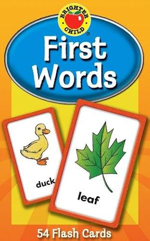 Bild des Verkufers fr Carson Dellosa First Words Flash Cards for Toddlers 2-4 Years, High Frequency Vocabulary Words and Picture for Preschool and Kindergarten, Sight Word Game for Toddlers Ages 4+ (54 Cards) zum Verkauf von WeBuyBooks