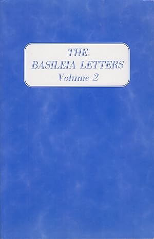 Bild des Verkufers fr The Basileia Letters, Volume 2 (Basileia Letters) zum Verkauf von Adventures Underground