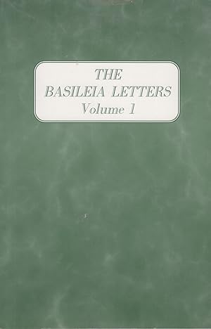 Immagine del venditore per The Basileia Letters, Volume 1 (Basileia Letters) venduto da Adventures Underground