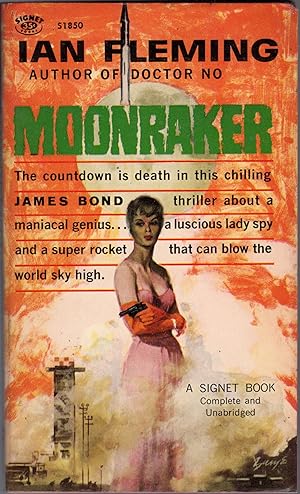 Image du vendeur pour Moonraker - 1st Signet UNREAD N-FINE mis en vente par Far North Collectible Books