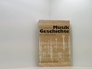 Bild des Verkufers fr Musikgeschichte im berblick Jacques Handschin. [Hrsg. von Franz Brenn] zum Verkauf von Book Broker