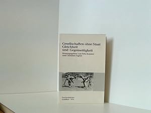 Bild des Verkufers fr Gesellschaften ohne Staat. Gleichheit und Gegenseitigkeit [1]. Gleichheit und Gegenseitigkeit zum Verkauf von Book Broker