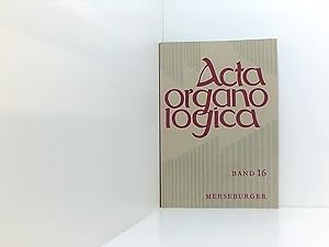Image du vendeur pour Acta Organologica Bd. 16. Jahresgabe 1982 mis en vente par Book Broker
