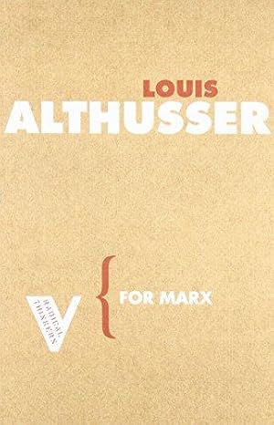 Image du vendeur pour For Marx (Radical Thinkers) mis en vente par WeBuyBooks