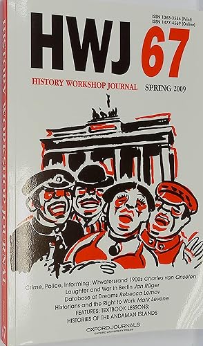 Seller image for History Workshop Journal. No 67. Spring 2009 for sale by Barter Books Ltd