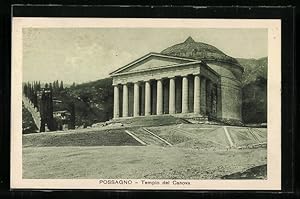 Bild des Verkufers fr Cartolina Possagno, Tempio del Canova zum Verkauf von Bartko-Reher