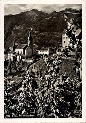 Ansichtskarte / Postkarte Chur Kanton Graubünden, Hof, Calanda