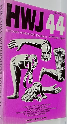 Imagen del vendedor de History Workshop Journal. No 44. Autumn 1997 a la venta por Barter Books Ltd