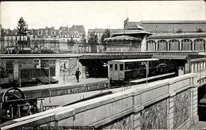 Ansichtskarte / Postkarte Paris, Metropolitan, Gare de la Bastille