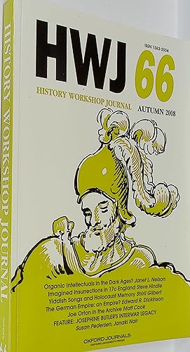 Seller image for History Workshop Journal. No 66. Autumn 2008 for sale by Barter Books Ltd