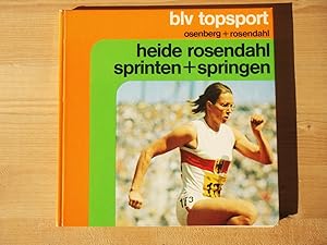 Seller image for Heide Rosendahl sprinten + springen [signiert] for sale by Versandantiquariat Manuel Weiner