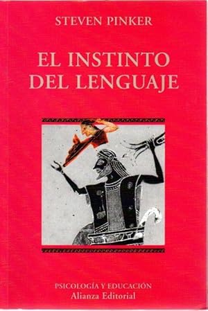 Imagen del vendedor de El instinto del lenguaje . a la venta por Librera Astarloa