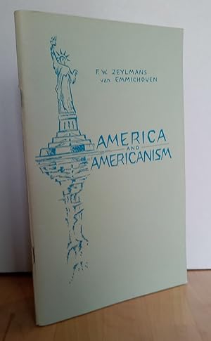 Seller image for America and Americanism. (Sprache: englisch) for sale by Antiquariat frANTHROPOSOPHIE Ruth Jger