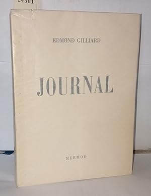 Seller image for Journal for sale by Librairie Albert-Etienne