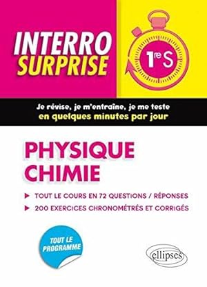 Bild des Verkufers fr Interro Surprise Physique Chimie Premire S zum Verkauf von Dmons et Merveilles
