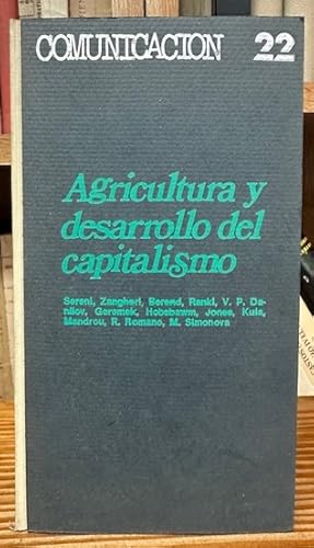 Imagen del vendedor de AGRICULTURA Y DESARROLLO DEL CAPITALISMO a la venta por Fbula Libros (Librera Jimnez-Bravo)