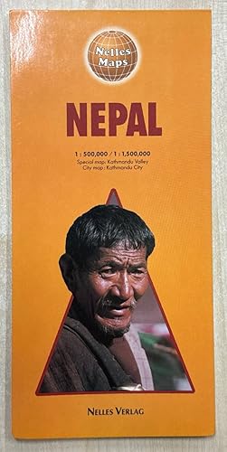 Immagine del venditore per Nepal 1 : 500 000 / 1 : 1,500,000 Special map: Kathmandu Valley City map: Kathmandu City. venduto da Libros Tobal
