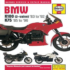 Bild des Verkufers fr BMW K100 and 75 Service and Repair Manual (83-96): 1373 (Haynes Service and Repair Manuals) zum Verkauf von WeBuyBooks