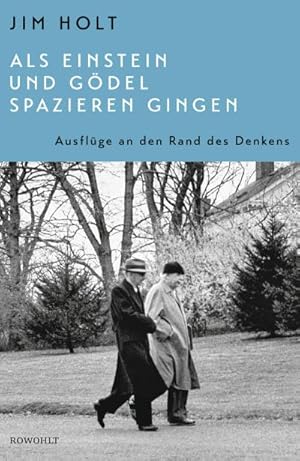 Bild des Verkufers fr Als Einstein und Gdel spazieren gingen: Ausflge an den Rand des Denkens zum Verkauf von Rheinberg-Buch Andreas Meier eK