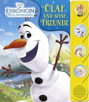 Bild des Verkufers fr Disney Die Eisknigin - Olaf und seine Freunde - Frozen - Silhouetten-Soundbuch mit 4 lustigen Geruschen fr Kinder ab 3 Jahren zum Verkauf von Rheinberg-Buch Andreas Meier eK