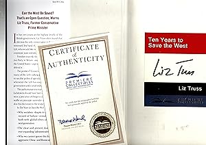 Ten Years to Save the West first edition first printing New Signed With COA