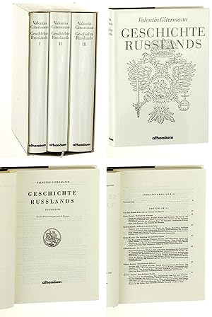 Bild des Verkufers fr Geschichte Russlands. Unvernd. Nachdr. d. dreibndigen 1944, 1945 u. 1949 erstmals ersch. Ausg. zum Verkauf von Antiquariat Lehmann-Dronke