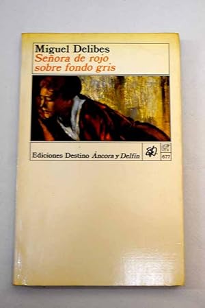 Imagen del vendedor de Seora de rojo sobre fondo gris a la venta por Alcan Libros