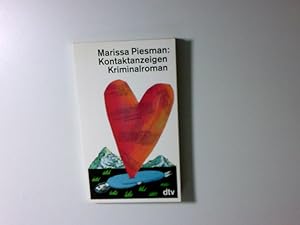 Seller image for Kontaktanzeigen: Kriminalroman Kriminalroman for sale by Antiquariat Buchhandel Daniel Viertel