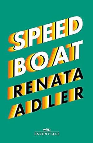 Bild des Verkufers fr Speedboat: With an introduction by Hilton Als (W&N Essentials) zum Verkauf von WeBuyBooks