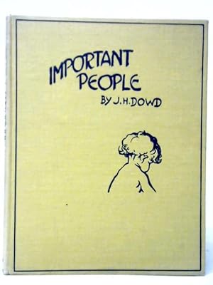 Seller image for Important People for sale by World of Rare Books