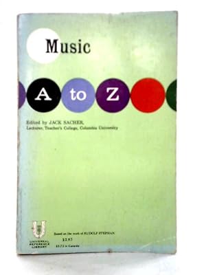 Bild des Verkufers fr Music A To Z zum Verkauf von World of Rare Books