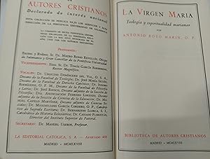 Imagen del vendedor de LA VIRGEN MARIA.Teologa y espiritualidad marianas a la venta por AL TOSSAL