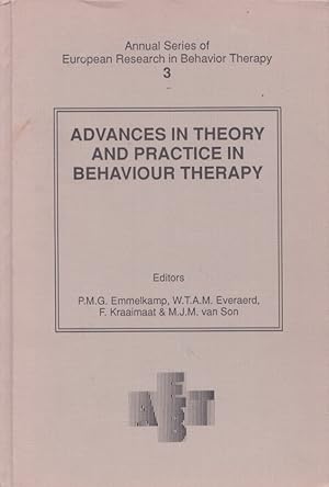 Advances in Theory and Practice in Behaviour Therapy