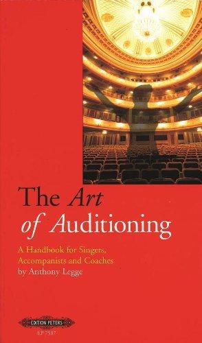 Seller image for The Art of Auditioning. A Handbook for Singers, Accompanists and Coaches for sale by WeBuyBooks