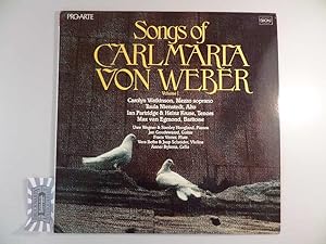 Image du vendeur pour Songs of Carl Maria von Weber - Vol.1. [Vinyl-LP/PAL-1048]. mis en vente par Druckwaren Antiquariat