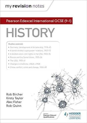 Bild des Verkufers fr My Revision Notes: Pearson Edexcel International GCSE (9  1) History zum Verkauf von WeBuyBooks 2