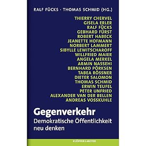 Seller image for Gegenverkehr: Demokratische ffentlichkeit neu denken for sale by artbook-service