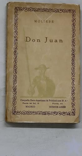 Image du vendeur pour Don Juan mis en vente par Librera Alonso Quijano