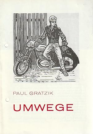 Seller image for Programmheft Paul Gratzik UMWEGE Spielzeit 1978 / 79 Heft 21 for sale by Programmhefte24 Schauspiel und Musiktheater der letzten 150 Jahre
