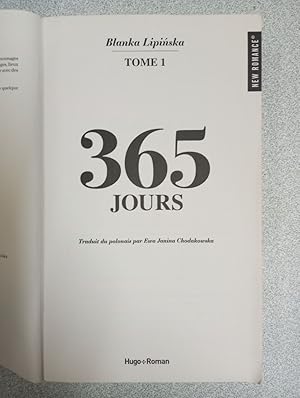 Image du vendeur pour 365 jours - Tome 1 mis en vente par Dmons et Merveilles