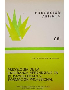 Imagen del vendedor de PSICOLOGA de la enseanza-aprendizaje en el Bachillerato y Formacin Profesional a la venta por Librovicios