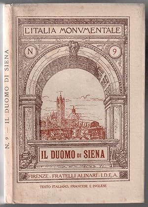 Bild des Verkufers fr Il Duomo di Siena. III. edizione [= L'Italia monumentale; N. 9] zum Verkauf von Antikvariat Valentinska