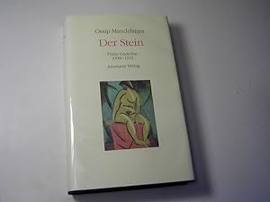 Seller image for Der Stein : frhe Gedichte 1908 - 1915 russisch - deutsch for sale by Antiquariat Fuchseck