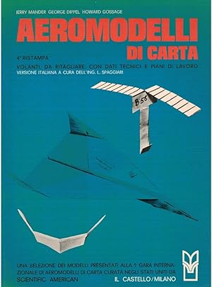Bild des Verkufers fr Aeromodelli di carta zum Verkauf von Books di Andrea Mancini