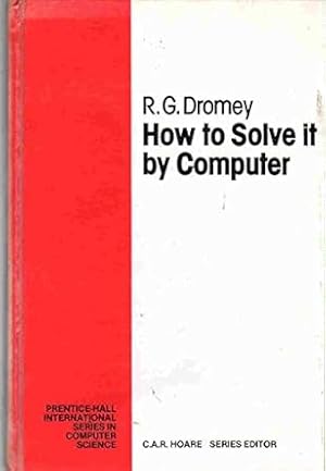 Immagine del venditore per How to Solve it By Computer venduto da Bulk Book Warehouse