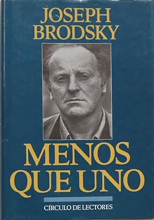 Seller image for Menos que uno for sale by Librera Alonso Quijano
