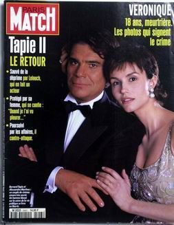 Image du vendeur pour Paris match 2443 Tapie II Veronique mis en vente par Librairie La cabane aux bouquins