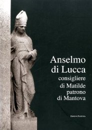 Image du vendeur pour Anselmo di Lucca consigliere di Matilde patrono di Mantova mis en vente par Ammareal